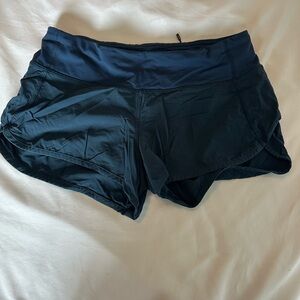 Women's Navy Blue Shorts